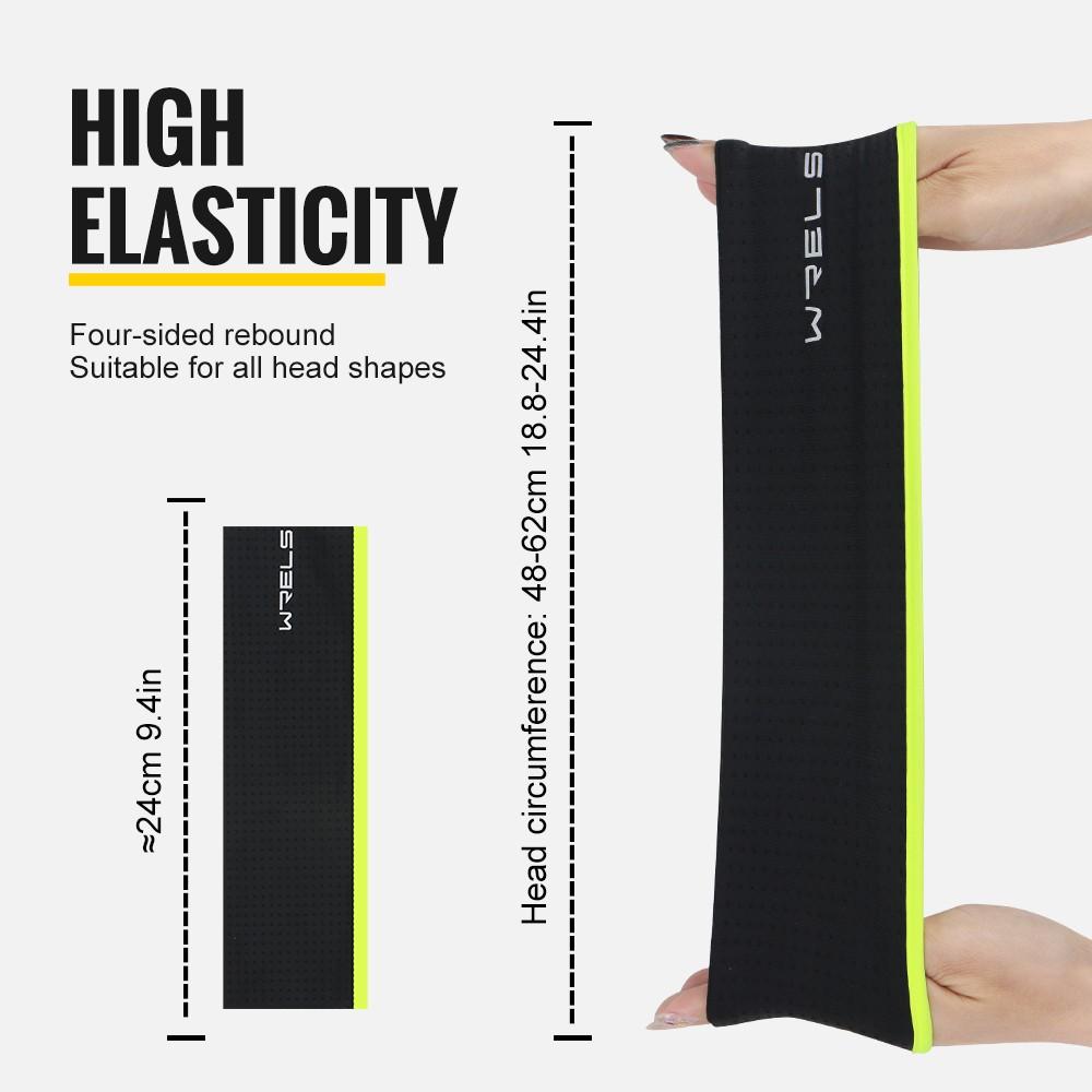 High Elastic Breathable Stretch Hairband, Quick Sweat Absorption Cooling Moisture Wicking, Basketball Fitness Running Sports Hairband