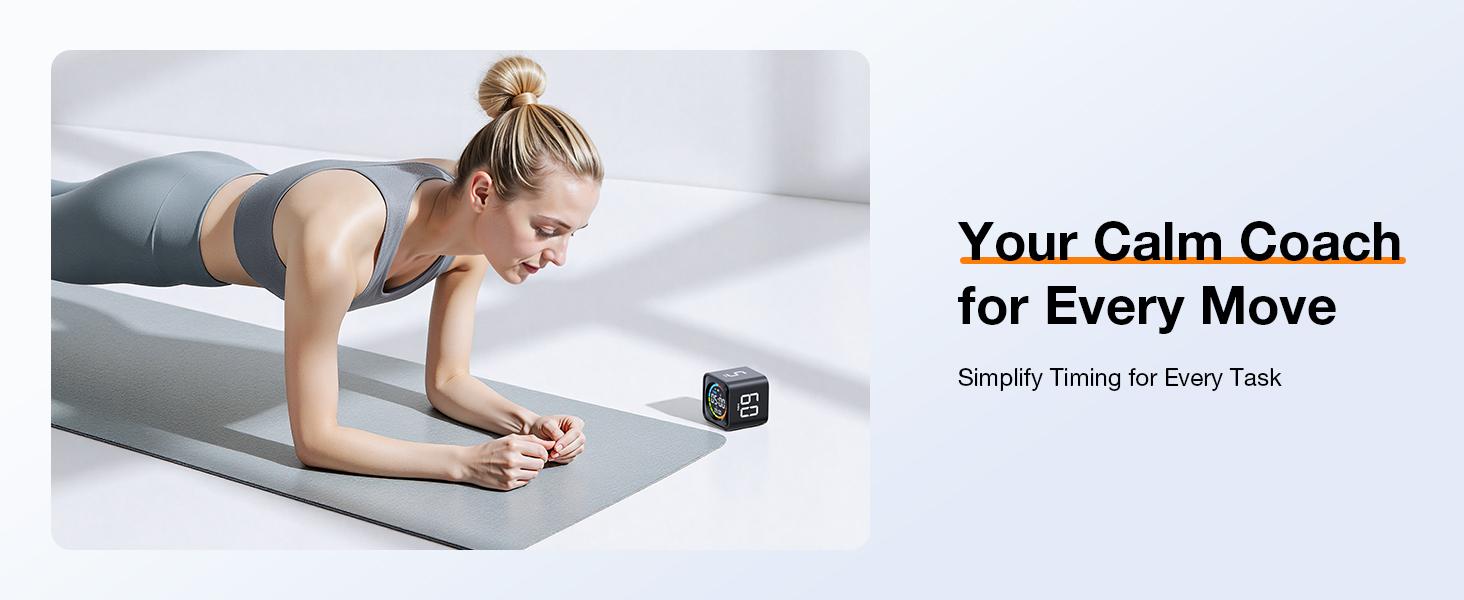 TK3 Pomodoro Timer Cube, Desk Productivity Timer with 5/10/30/60 Min Presets, Custom Countdown, Stopwatch, Clock, 3 Alarm, Silent, Vibrate & Sound Alert, for Task, ADHD, Study, Kitchen, Black TK3 Pomodoro Timer Cube, Desk Productivity Timer with 5/10/30/60 Min Presets, Custom Countdown, Stopwatch, Clock, 3 Alarm, Silent, Vibrate & Sound Alert, for Task, ADHD, Study, Kitchen, Black