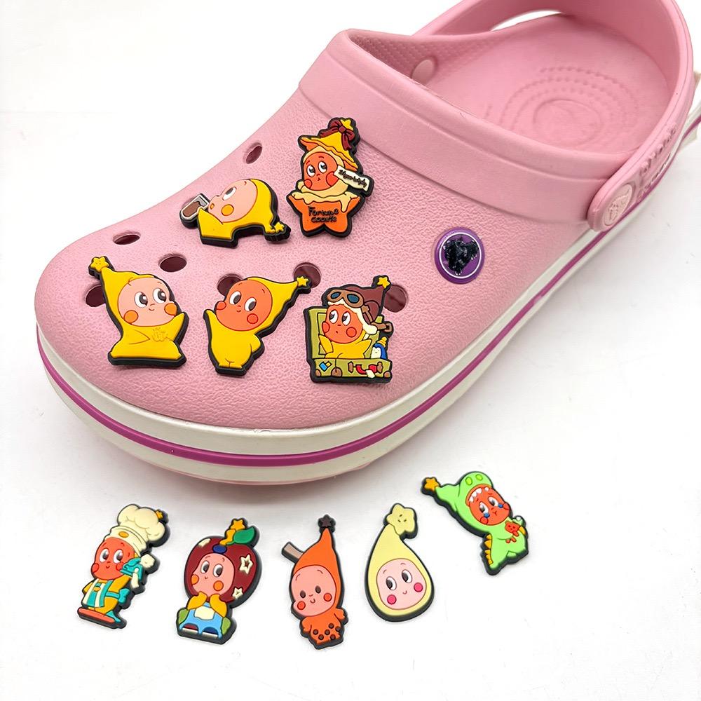 10 Pcs Twinkle Shoes Charms Set PVC Shoe Decorations Clogs Sandals Wristband Accessories Buckle Women Men Party Gifts