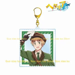Guo Xiao Luo Anime Peripheral Store Hetalia:World Stars China Russia France Japan  HD Figure AcrylicKeychain Pendant Decor Gift