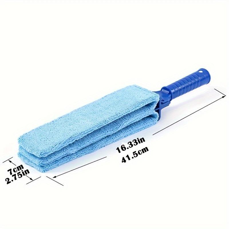 Pro Extra Large Blinds Duster - A Window Blinds Cleaning Tool with Extendable, Featuring Soft Microfiber Sleeves And a Long Handle, Ideal for Cleaning Window Blinds, Air Conditioning Vents, Fans, Car Vents, And Additional Surfaces