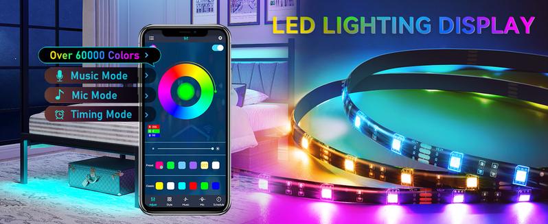 CollaredEagle Twin/Full Size Bed Frame with Charging Station, Metal Platform Bed Frame with Fabric Upholstered Headboard, No Box SpriLarge Underng Needed,  Bed Storage, Non-Slip Black/White. Bedroom Bedframe Bedroom Furniture