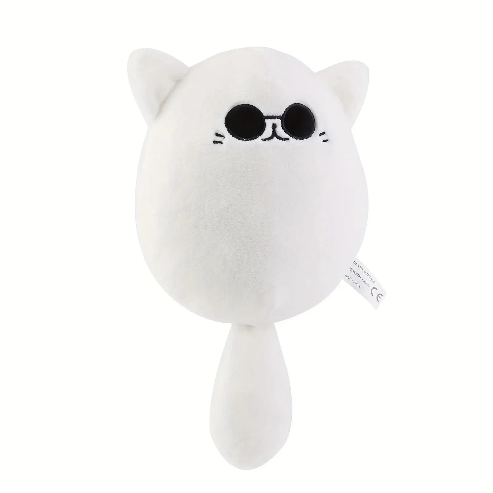 2026 hot item 32cm Soft Gojo Cat Plush Pillow Hot Anime Sunglasses White Cat Plushies Toys Stuffed Animals Doll Home Decor Kids Birthday Gift Popular toys