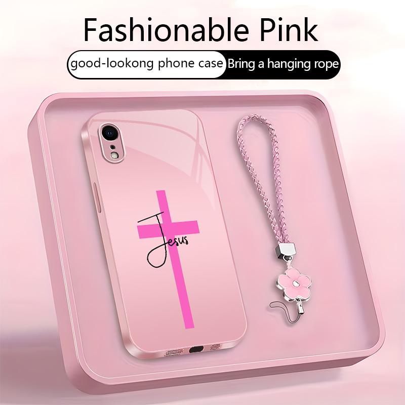 Suitable for [iPhone Xr] Women's high-end phone case，A wide variety of patterns for you to choose from.This phone case prays for you，God will bless you and bring you good luck YM99