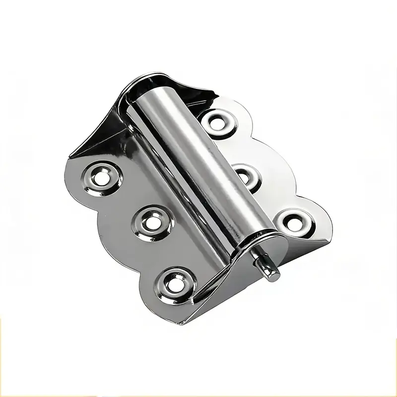 GJANSH 4 Pcs Spring Loaded Hinges Stainless Steel Self Closing Screen Door Hinges 2.4 x 3 Inch for Home Interior, Exterior Doors and Commercial Use