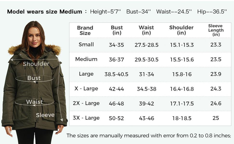 Women's Quilted Winter Coat Warm Puffer Jacket Thicken Parka with Removable Hood  giftideas christmasgift