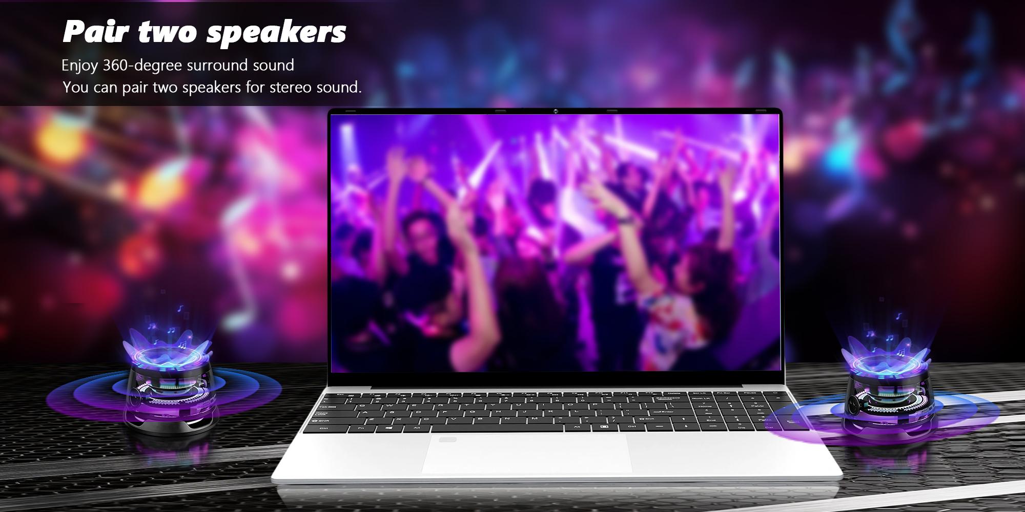 2-in-1 Magnetic Bluetooth Speaker,Mini Wireless Bluetooth Speaker,Phone Holder,Small/Portable/Multifunctional with RGB Lights & Strong Magnetic Strength,Travel & Gift Ideas