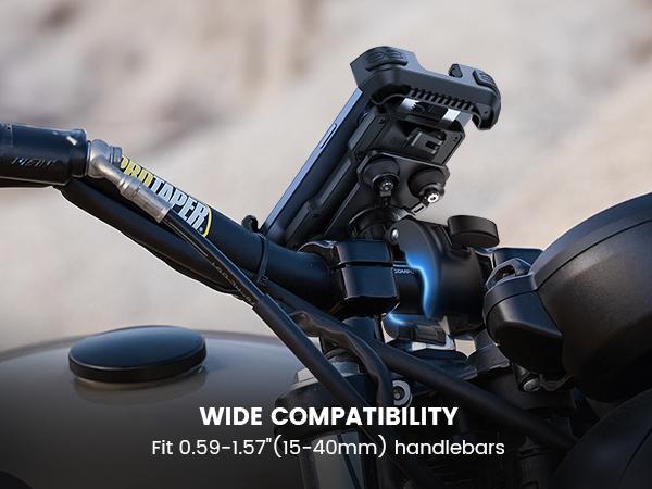 Lamicall Fall Riding Essential – Full-Cover Motorcycle Phone Mount, Dual Vibration Dampener, Anti-Shake 360°Protection,Fits 4.7-6.7" Phones like iPhone 15/14/13 Series #TikTokShopBlackFriday #TikTokShopCyberMonday