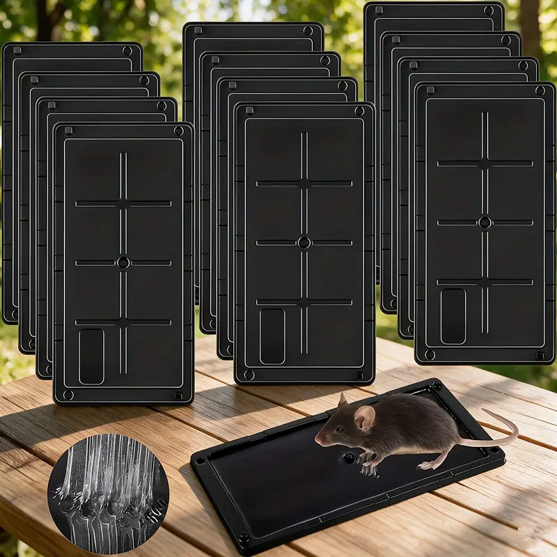 2/6-pack, effectively eliminates mice and insects instantly, indoor-use sticky traps, easy to use, 50g adhesive, safe for children and pets