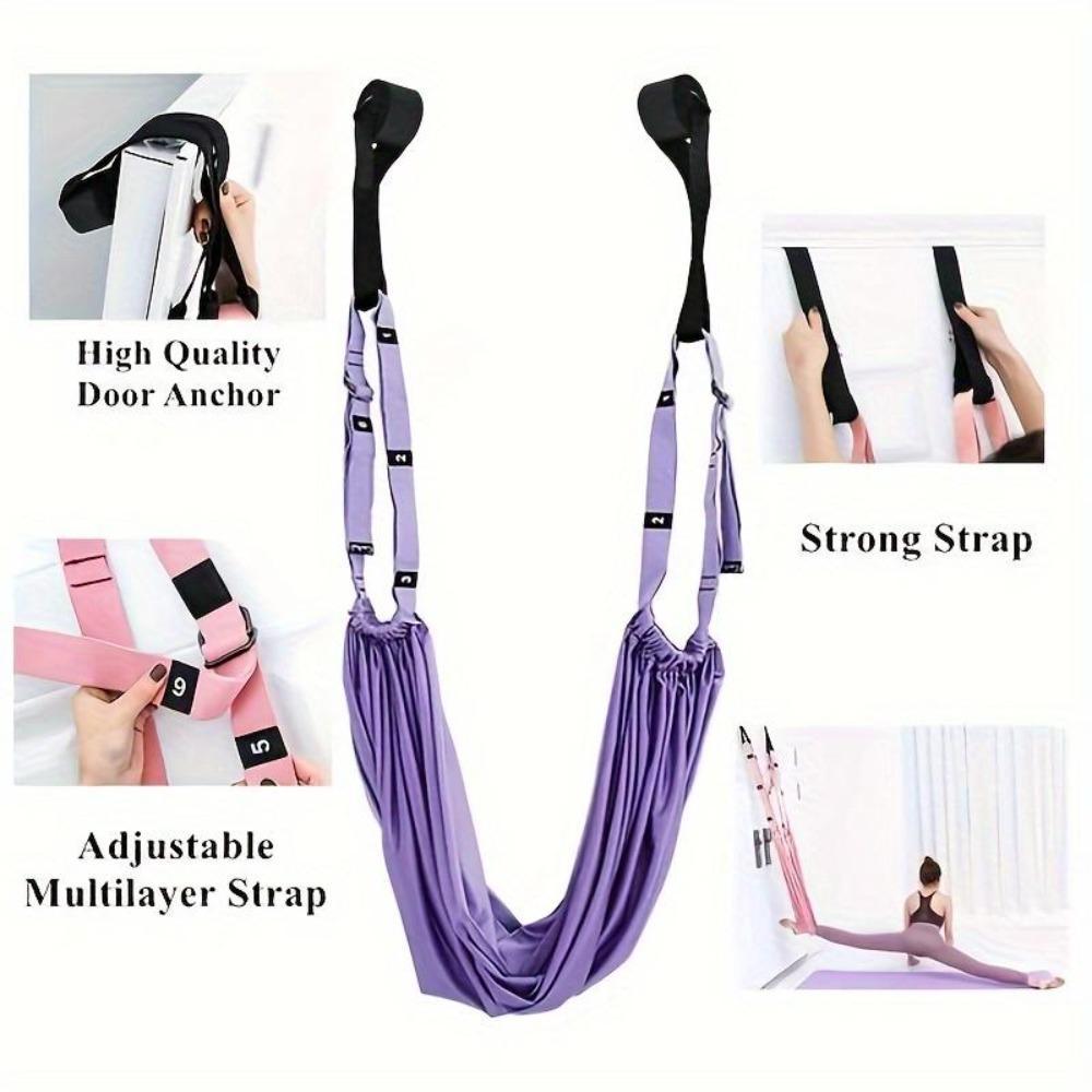 Yoga Stretching Rope – Premium Elastic Fitness Training Band for Home & Gym Use, Improves Flexibility, Strengthens Muscles & Enhances Posture