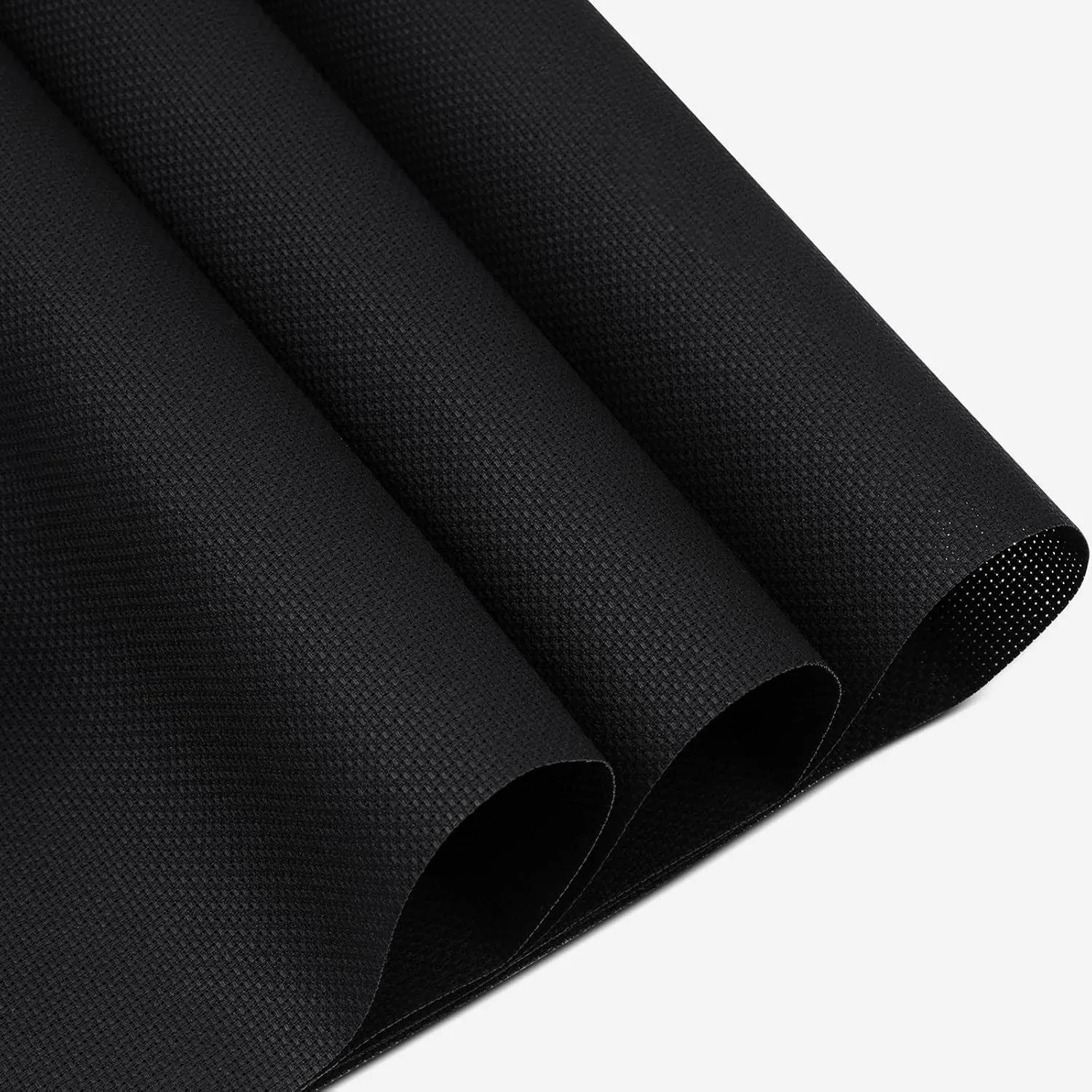 Black 14 Count 59 x 39 Inch Counted Cross Stitch Fabric for DIY Embroidery Home Decoration SuppliesGift