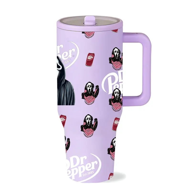 40oz Scream Soda Theme Stainless Steel Insulated Double Wall Mug, Dual-Layer Leak-Proof, Halloween Scary Horror Ghost Design, Keeps Hot 12h Cold 24h, Perfect Gift, Drinkware Flasks, Drinkware Vacuum Flask, Insulated Water Cup, Insulated Cups 40oz Scream Soda Theme Stainless Steel Insulated Double Wall Mug, Dual-Layer Leak-Proof, Halloween Scary Horror Ghost Design, Keeps Hot 12h Cold 24h, Perfect Gift, Drinkware Flasks, Drinkware Vacuum Flask, Insulated Water Cup, Insulated Cups
