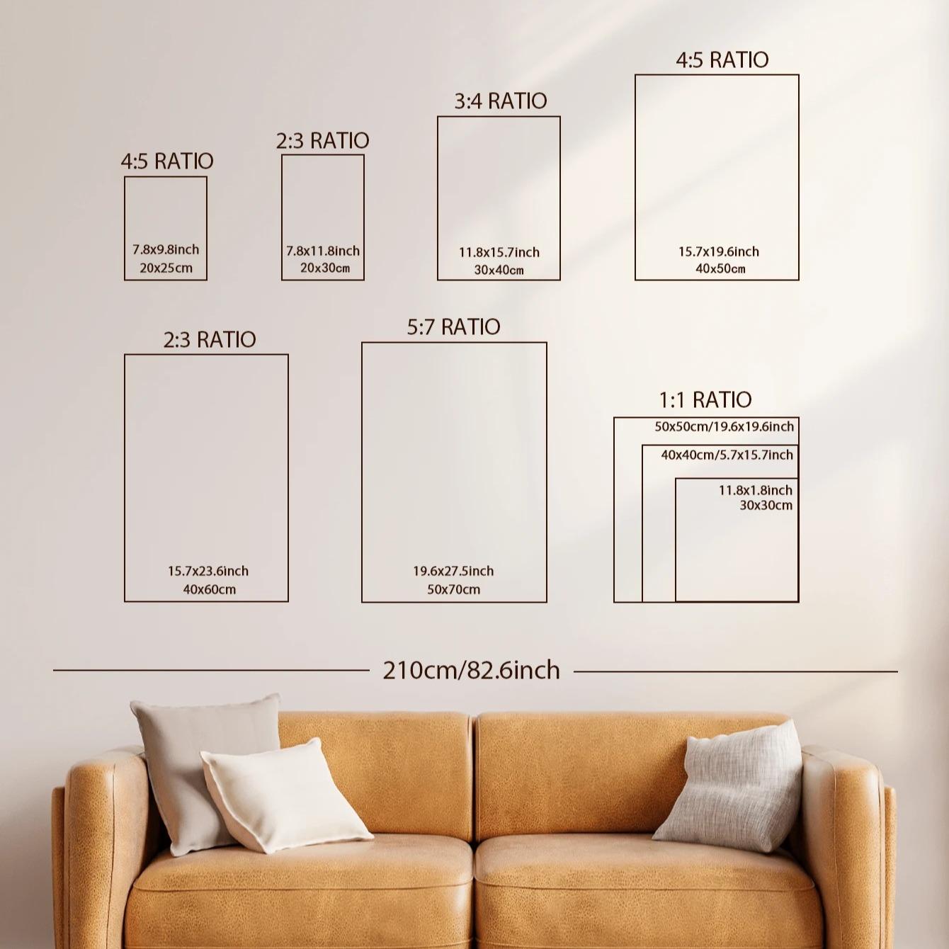 1pc Cute Banana Clock Canvas Art Print, Unframed Wall Decor for Kitchen Living Room Bedroom Office, Cartoon Style High-Quality Poster