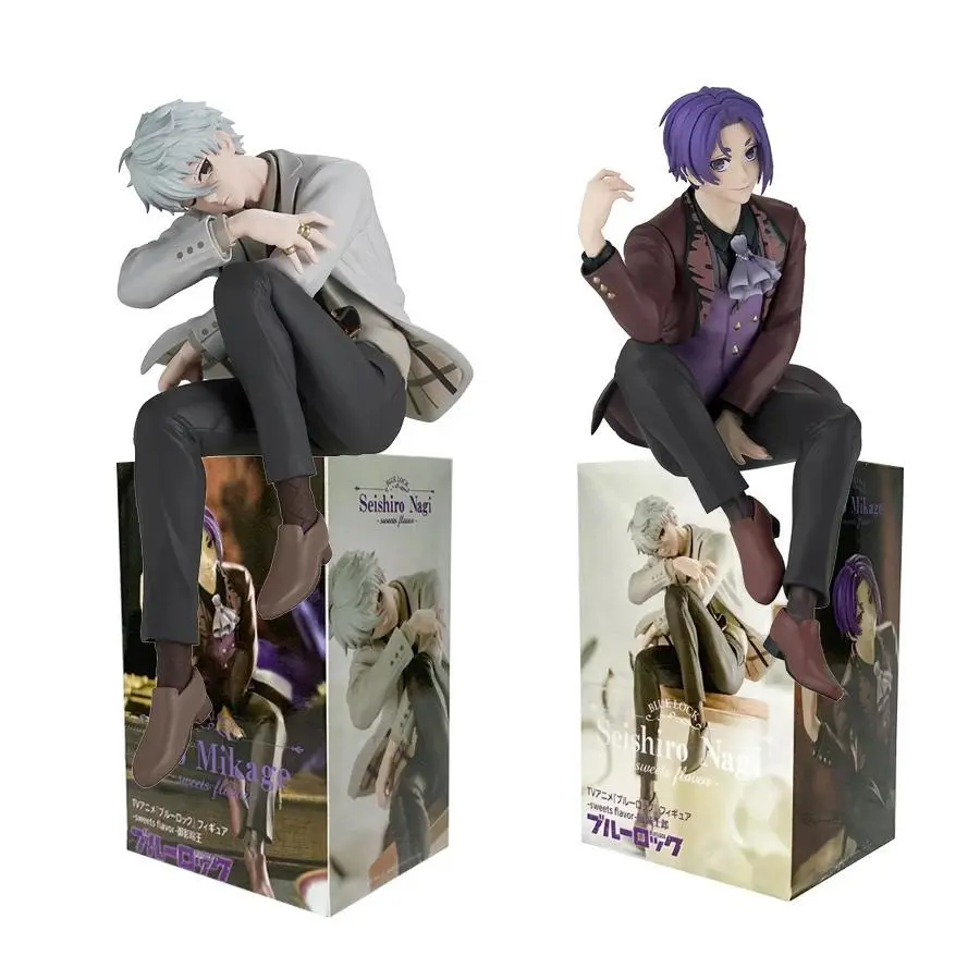 2026 New hot item 14cm Blue Lock Anime Figure Full Dress Nagi Seishirou Handsome Mikage Reo Action Figure Room Decorations Collection Model Toys