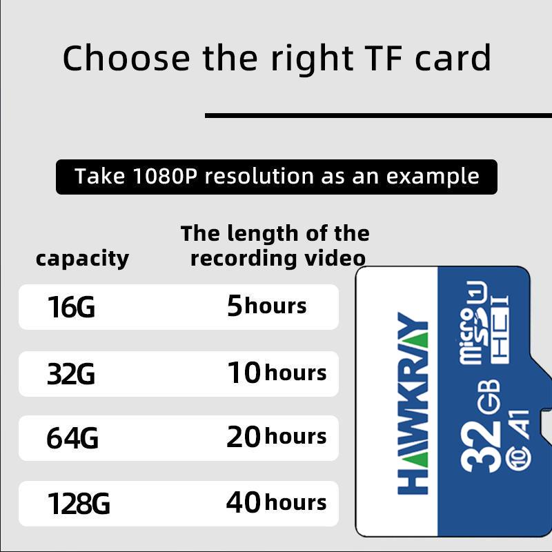 Hawkray 32g High-Speed TF Memory Card Surveillance Camera Micro SD Card Driving Recorder Memory Card Camera Mobile Phone Computer Memory Universa