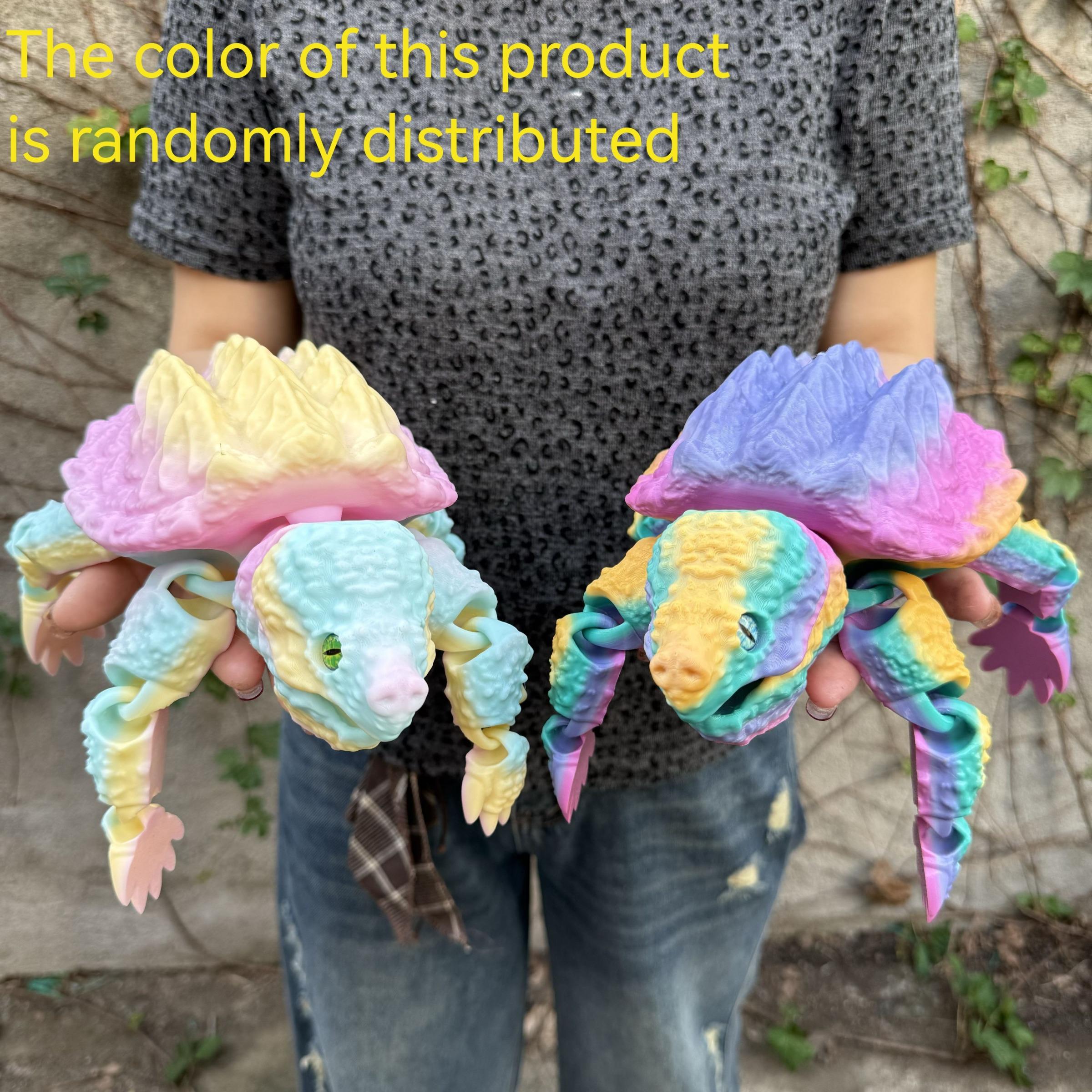 3D Printed Crocodile Statue Decoration, Two Sizes Available, Unique Home Decor, Christmas Gift, Realistic Eyes, Moveable Joints, Turtle Designs