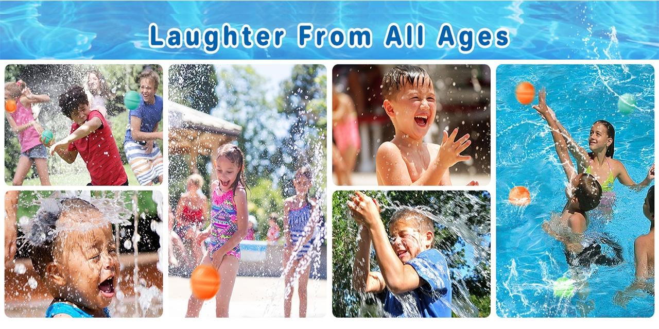 Stress Relief Water Ball Set, Sensory Toys for Kids Ages 8-12, Party Favors, Christmas Stocking Stuffers, Classroom Prizes, Birthday Gifts