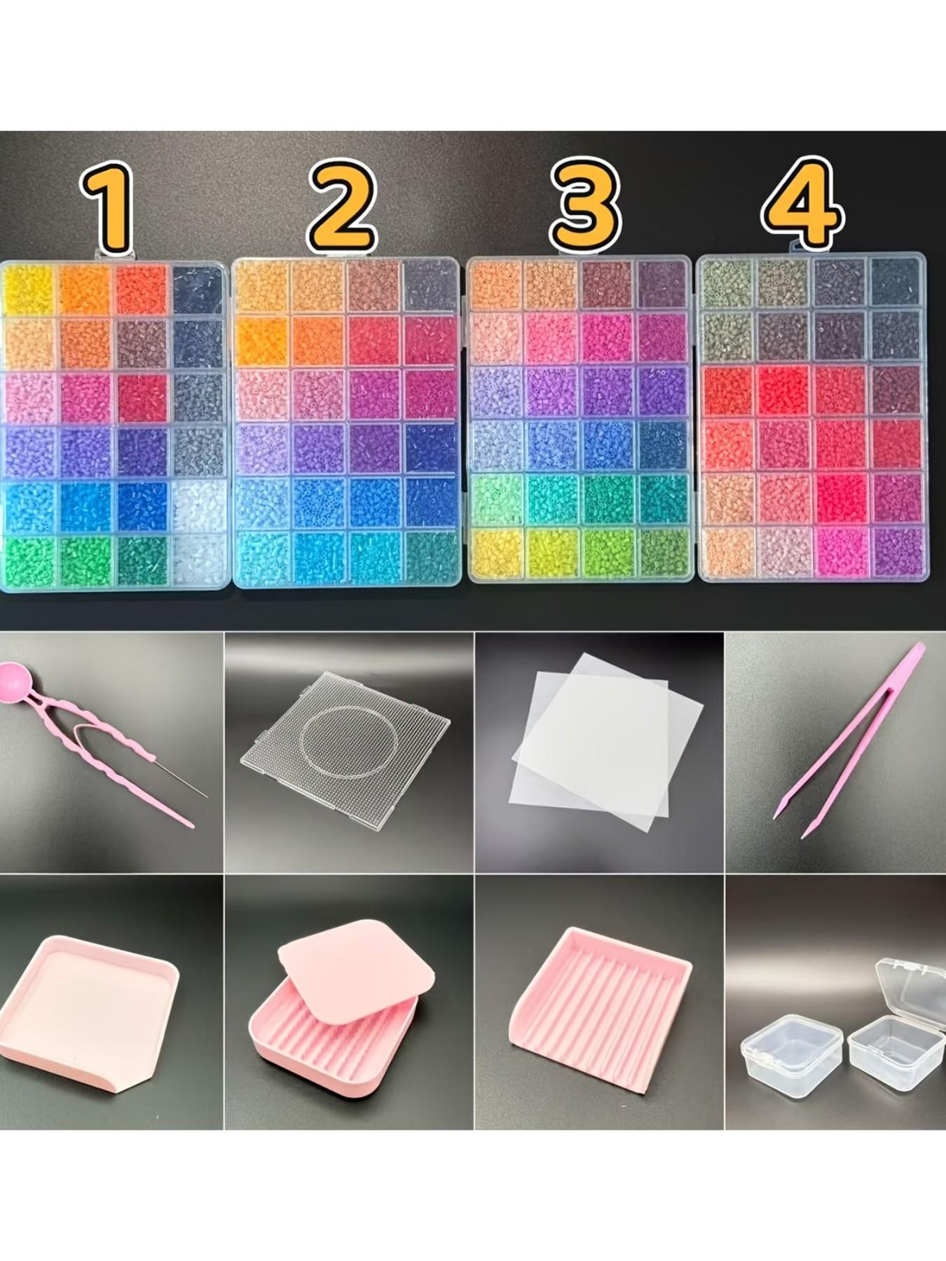 40000pcs 2.6mm Craft Beads Set, DIY Jewelry Making Kit, Creative Handmade Supplies, Holiday Decoration Tools, Multi-Tool Craft Kit