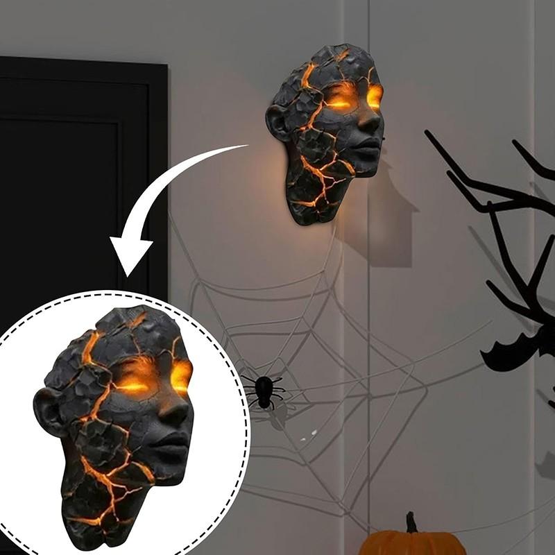 3D LED Wall Light, Fashionable Crack Soul Design, Energy Saving, Easy Installation, Glass Effect Lamp for Living Room, Bar, Cafe, Nightlight