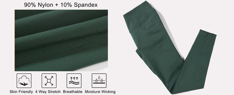 AUROLA Influence Collection Workout Leggings for Women,No Roll Up Squat Proof New Scrunch Seamless Compression Gym Pants