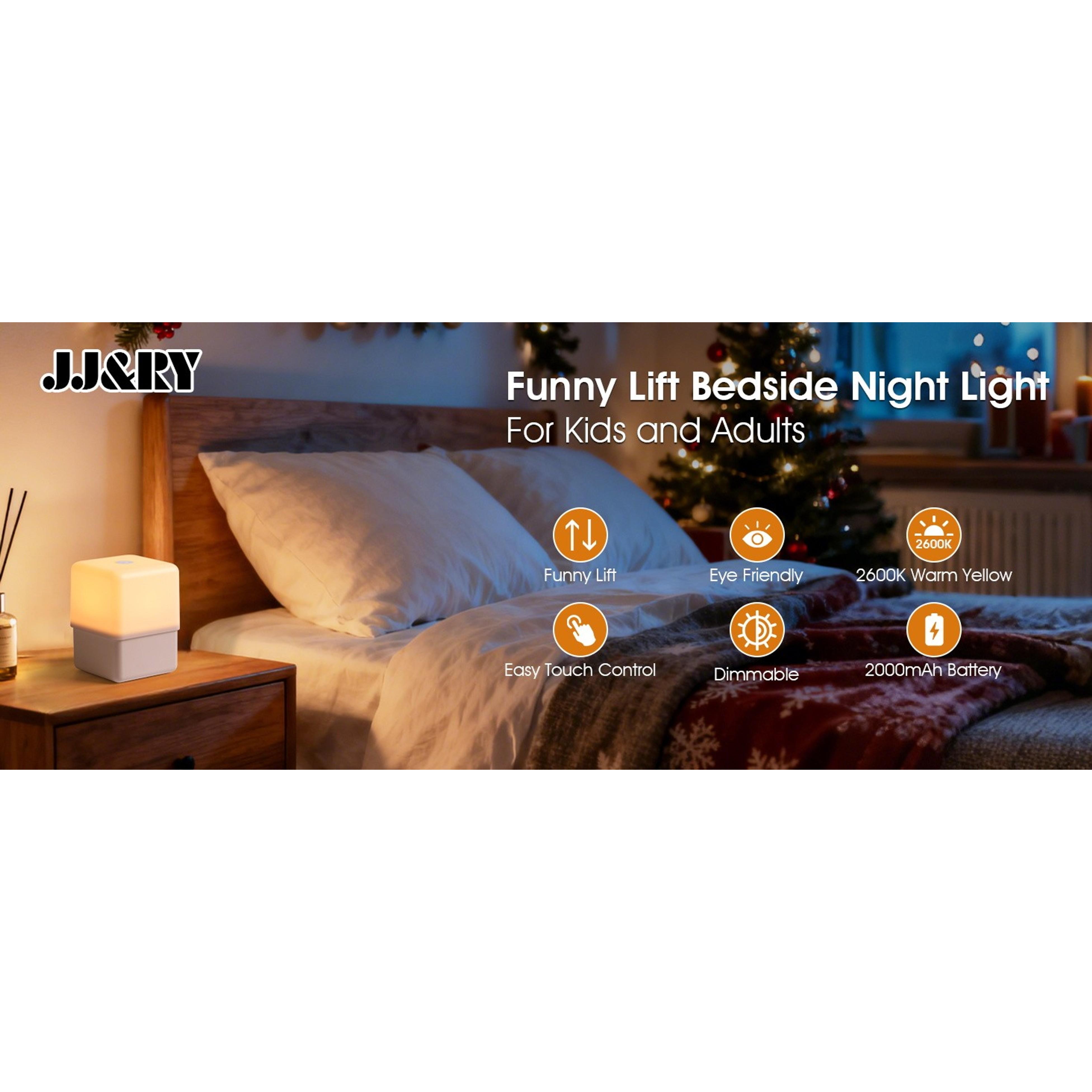 Touch Lamp for Nightstand, Cordless Warm Night Light for Baby Nursery/Sleep Aid, Dimmable 2600K Amber, 2000mAh Rechargeable, Small Bedside Nightlight for Kids and Adults' BedroomGift Touch Lamp for Nightstand, Cordless Warm Night Light for Baby Nursery/Sleep Aid, Dimmable 2600K Amber, 2000mAh Rechargeable, Small Bedside Nightlight for Kids and Adults' BedroomGift