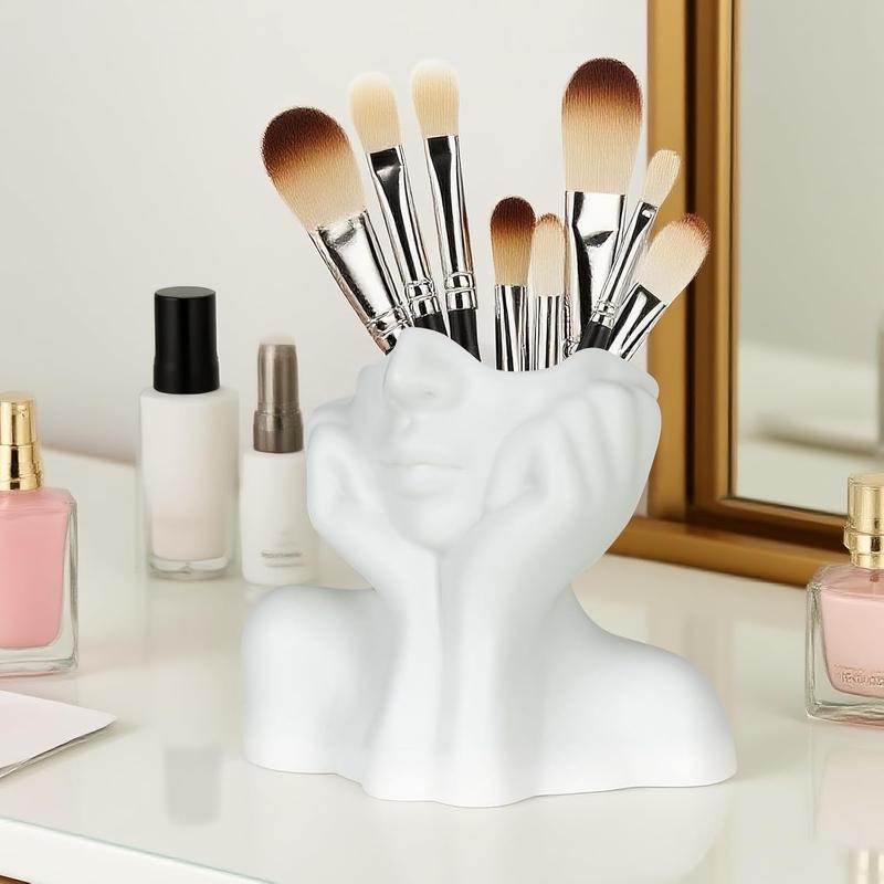 Unique Creative Makeup Brush Holder Pen Holder Storage Box, Desktop Organizer Tool, 30-Piece Set, Cute Cosmetic Storage, Beauty Drawer Organizers, Durable Storage Organizer