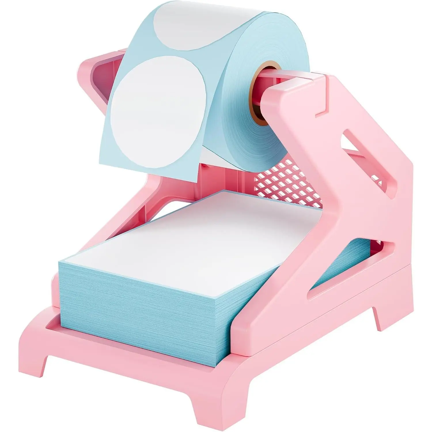 Shipping Label Holder for Rolls and Fan-Fold Labels ()