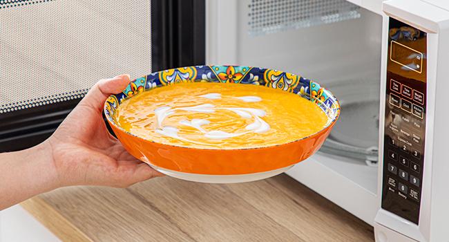 vancasso Pasta Bowls, Ceramic Salad Bowls of 6, 32 oz Large Corlorful Serving Bowls for Kitchen, Dishwasher & Microwave Safe Soup Bowls, Pasta Plates Tableware