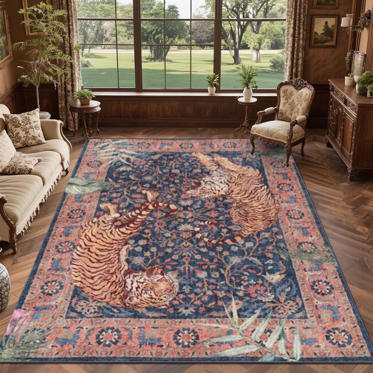 Velvet soft and comfortable patterned printed carpet, suitable for multiple scenarios, available in various sizes, soft and non-shedding, Boho area rug, Modern abstract rug, Geometric pattern rug, Home decorative rug, Boho rugs