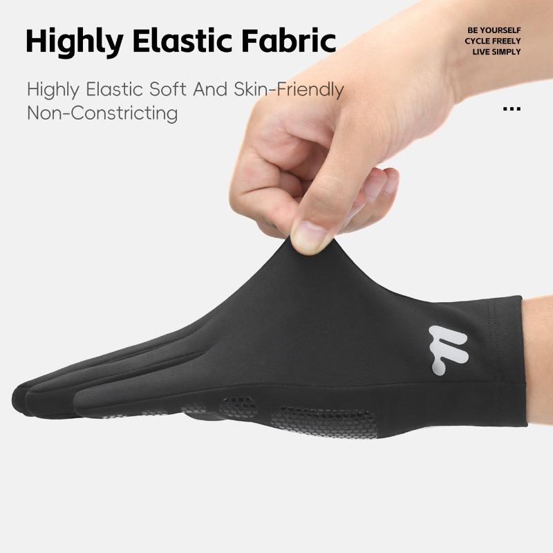WEST BIKING Winter Gloves.Highly Elastic Soft And Skin Friendly Outdoor Sports Gloves,Touch Screen Windproof Thermal Gloves,Full Finger Anti Slip Design for Ski Scooter Motorcycle Bike Cycling