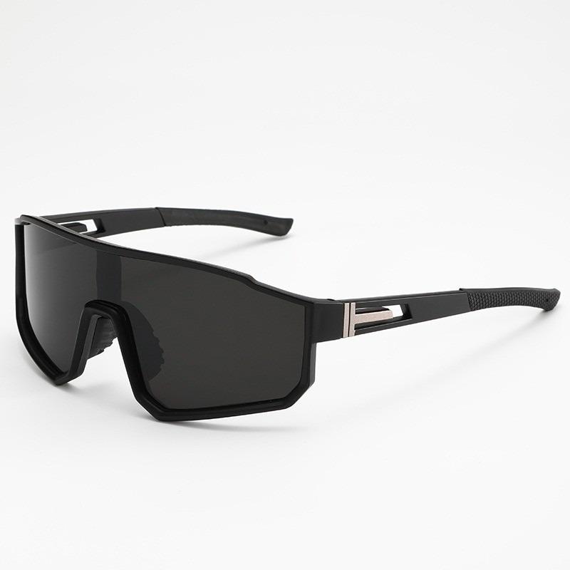 XUH 5 Pack Oversized One-Piece Sports Sunglasses for Men Women, UV400 Protection Polarized Anti-Glare Windproof Unisex Eyewear, Ideal for Cycling, Hiking, Travel, Running, Fishing, Motorcycle Riding & All Outdoor Activities