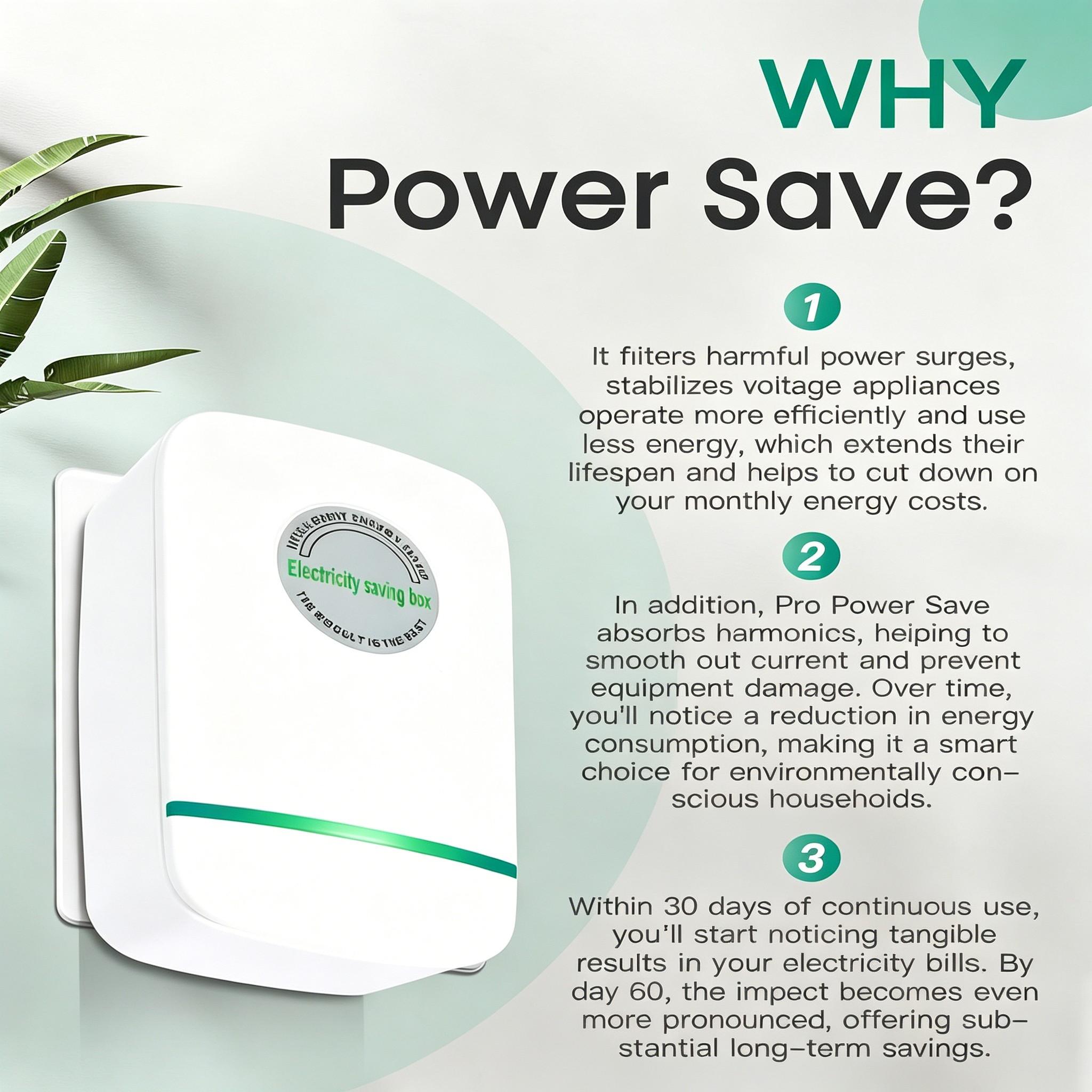 Smart Energy-Saving Plug, Universal Power Saver for Home and Office, Durable Voltage Stabilizer, Safe and Efficient Energy Conservation Device
