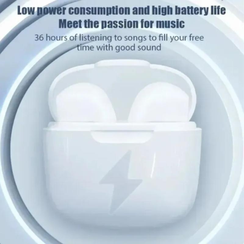 Wireless Stereo Headphones, Clear Call Quality, Ideal for Music and Sports, Touch Control, Rechargeable, Compatible with iOS and Android