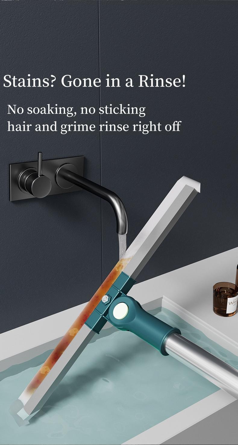 Magic Mop |3-Piece Kit All Surface Sweeper andSqueegee for Wet and Dry Cleaning Dust, Dirt,Liquids, Pet Hair, Tile, Hardwood Floors