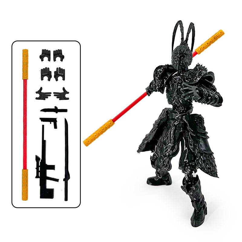 T13 Action Figure, Anime Figures, Full Jointed Moveable Doll, Anime Game Character Desktop Decoration, Collectible Gift for Gamers, Durable Abs Material