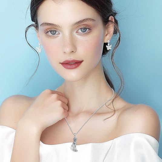 Thanches Santa Muerte Necklace 925 Sterling Silver Pendant Holy Death Goddess Amulet for Protection Sickle Jewelry for Men Women Perfect Holiday Accessory Gift Handcrafted Piece