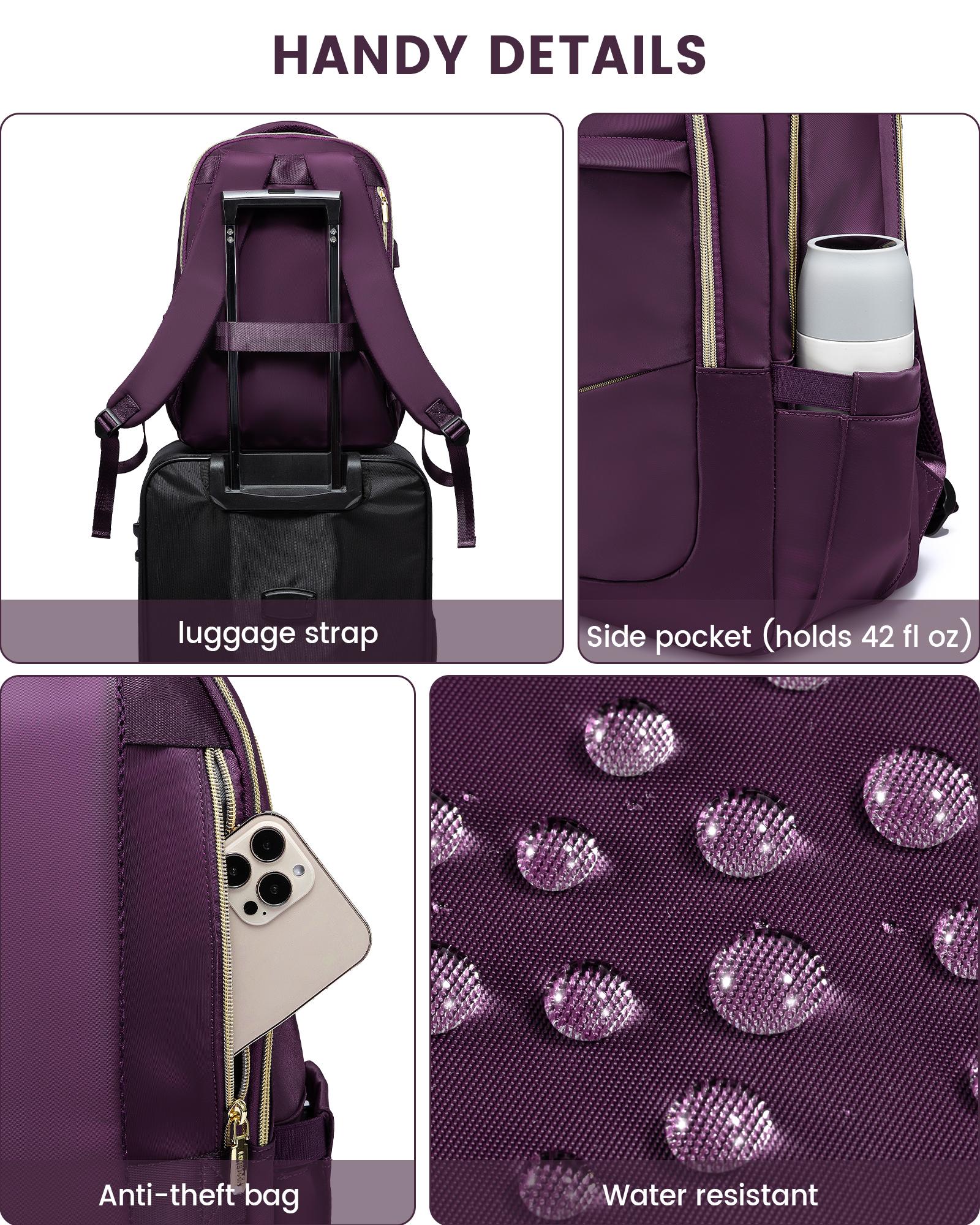 LOVEVOOK Laptop Backpack with USB Port - Spring Glow Up Lightweight School Backpack with Laptop Compartment and Anti-Theft Pocket for College,Travel,Teacher, Doctor, Nurse LOVEVOOK Laptop Backpack with USB Port - Spring Glow Up Lightweight School Backpack with Laptop Compartment and Anti-Theft Pocket for College,Travel,Teacher, Doctor, Nurse