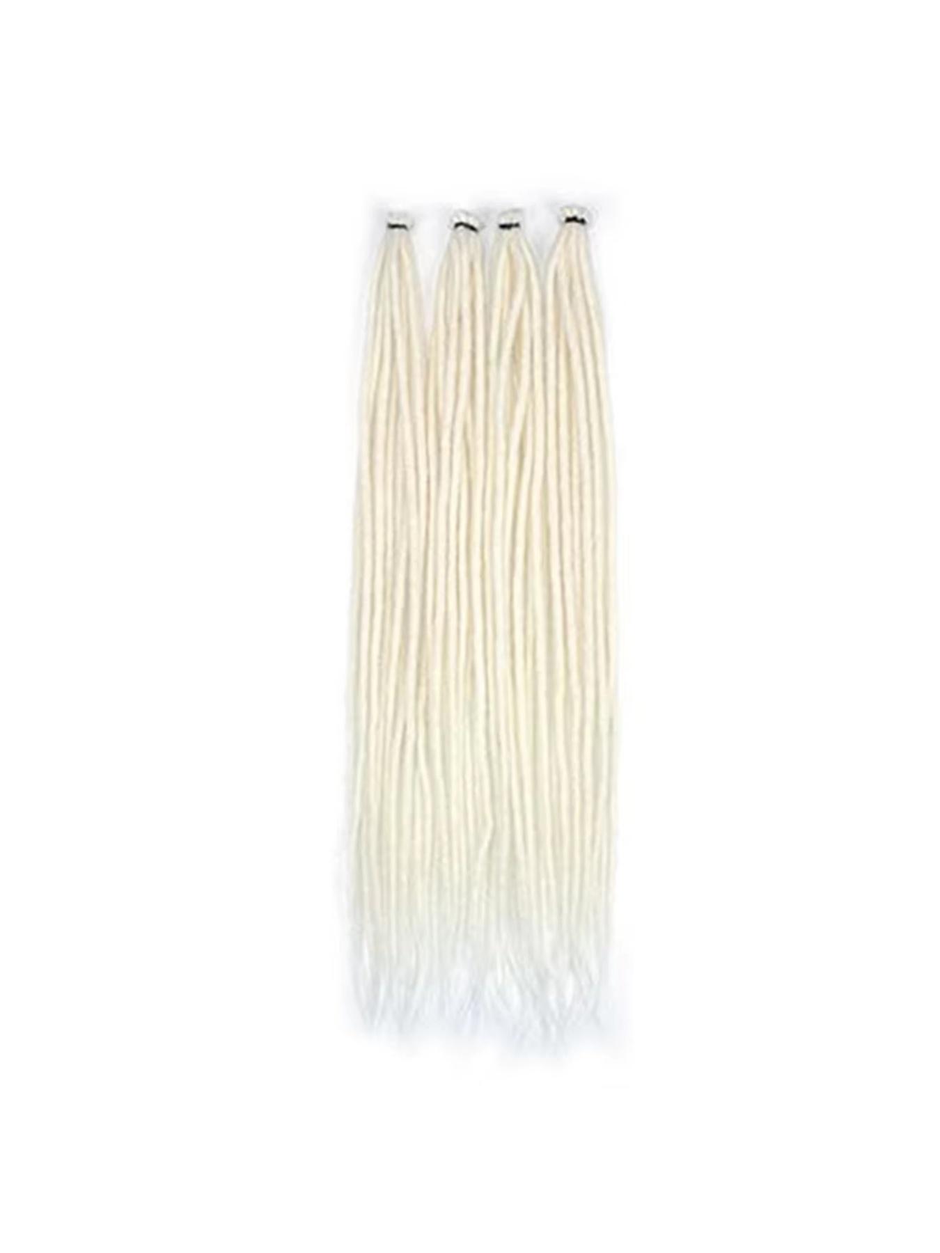 Dreadlock extensions. Reggae and hip-hop styles; synthetic hair pieces; hippie-style dreadlocks suitable for both men and women