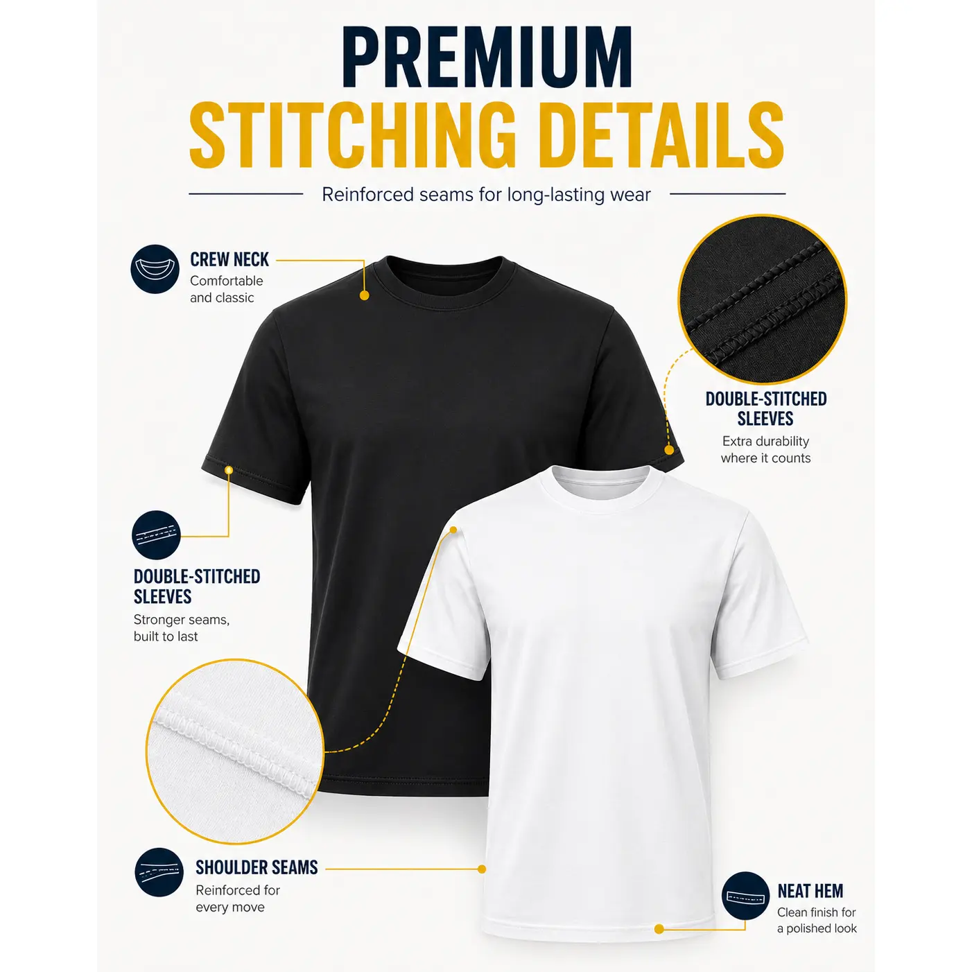 T-Shirt Collection - Crafted with High-Grade Fabric, Reach Out to Customer Service for Any Inquiries, Expedited Shipping & Trustworthy Post-Purchase Support