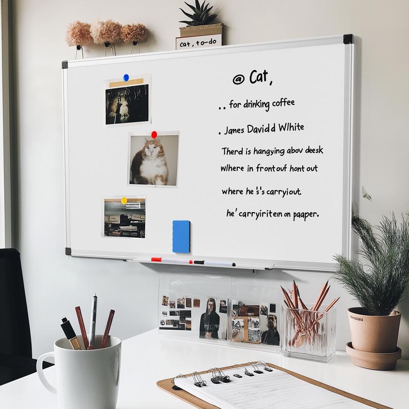 【Deal】Magnetic Dry Erase Board, 36 X 24 Inches White Board for Home Office School,Sliver Reinforced Aluminum Frame 【Deal】Magnetic Dry Erase Board, 36 X 24 Inches White Board for Home Office School,Sliver Reinforced Aluminum Frame
