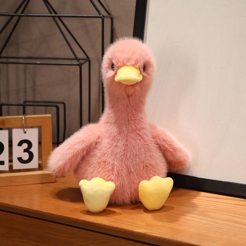 Duck Plush Toys Duck Dolls Cute Duck Plushies Adorable Stuffed Animal Plush Toys Yellow White Black Stuffed Animal Soft Kawaii Plushies Perfect For Kids Birthday Valentine's Day Gifts Thanksgiving Day Mother’s Day Gift Room Decor