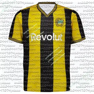 2026 Summer New Hammarby IF Retro Striped Football Jersey Family Matching T-shirt Suitable for Daily and Training Wear