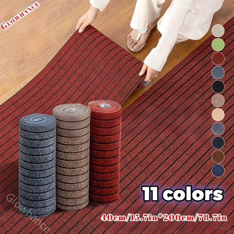 1 Roll 5mm Thick Self-Adhesive Foam Floor Mat, Reusable Non-Slip Kitchen Rug & Cat Scratcher Pad, 118.11"x15.75"