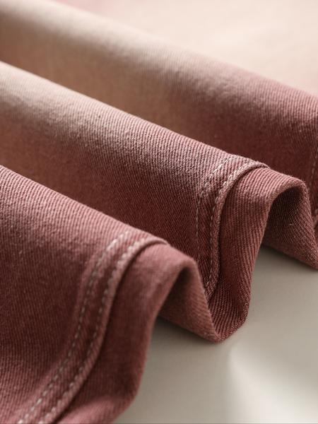 Men's Ombre Print Denim Shorts, Loose Casual Comfy Short Jeans for Summer, Men's Bottoms for Summer