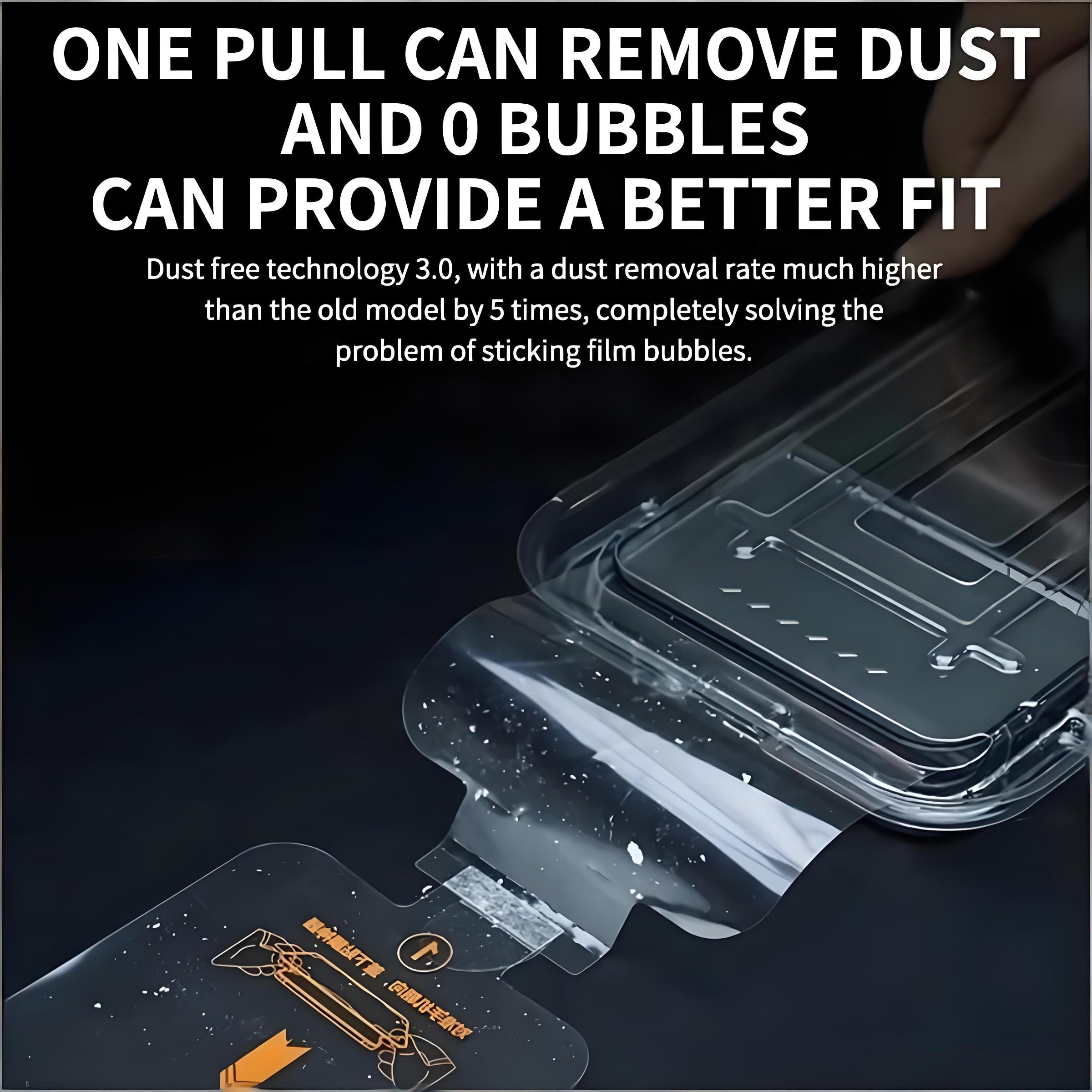 2-Pack Privacy Screen Protector Compatible with iPhone 17 Pro Max/17/16/15/14/13/12/11, X, XR and XS Max, Auto Dust-Elimination, One-Click Bubble-Free Installation 9H Tempered Glass Film