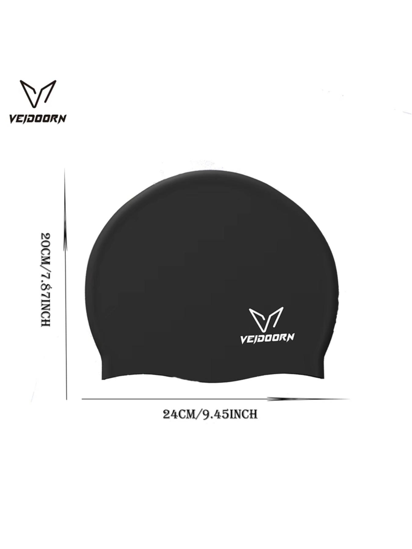 Classic Silicone Swim Cap, Durable Long-Lasting Design, Essential for Competitive & Leisure Swimming, Suitable for All Ages, Swim Bonnet