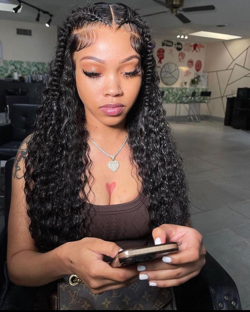 Bling Hair Glueless Wig Deep Wave 6X4 5X5 Pre Cut Lace Human Hair Wigs For Black Women 13x6 13x4 Hd Lace Frontal Wigs Beginner Friendly Ready to Wear Lace Closure Wigs TikTokShopBlackFriday