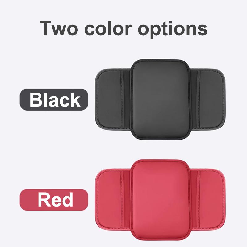 PU Leather Car Center Console Protector Cover, Armrest Storage Box Mat Cover for Dodge Durango RAM 1500 Charger Caliber Journey