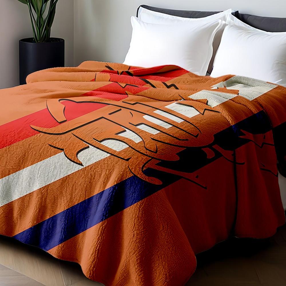 Glasgow Rangers Football Club Print Blanket, Ultra-Soft Flannel Nap Blanket, Shawl Blanket, Small Cover Blanket, Perfect Holiday Gift