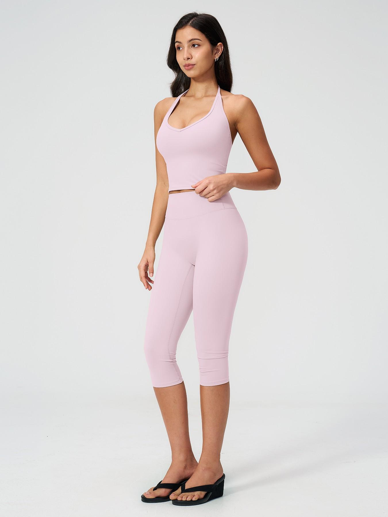 Women's Casual Commuter Tank Top Sports Set, High Stretch Activewear, Slim Fit Yoga, Comfortable and Stylish, Perfect for Daily Wear and Exercise